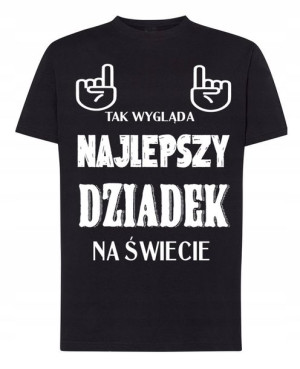 Najlepszy Dziadek Koszulka Prezent r.M