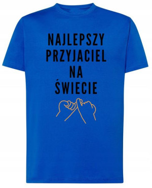 Najlepszy Przyjaciel T-Shirt Prezent Rozm.M