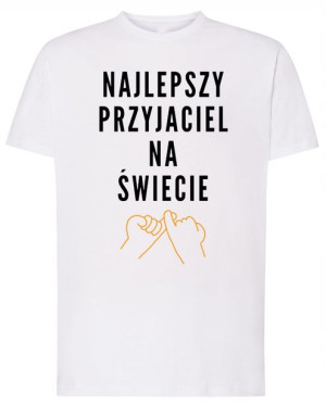Najlepszy Przyjaciel T-Shirt Prezent Rozm.XL