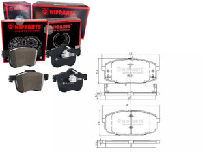 Klocki Hamulcowe Hyundai I30 Kia Carens Cee'd Pro