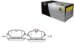 Klocki Hamulcowe Bmw 1 (e87) 116 118 09 04 Gr.17.6