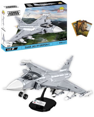 Cobi 5828 Saab JAS 39 Gripen C ARMED FORCES + Gratis Zeszyt