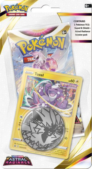 Pokemon TCG: Astral Radiance Checklane Blister Toxel