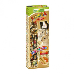 KOLBA DLA GRYZONI I KRÓLIKÓW z biszkoptami i owocami NESTOR 2 szt. [GB]