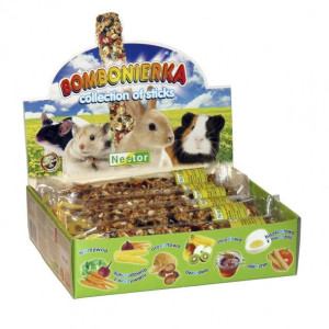 BOMBONIERKA CLASSIC kolba dla gryzoni i królików NESTOR = 12 szt. [BG]
