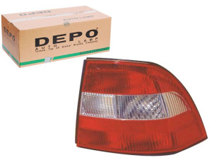Lampa (kolor Kierunkowskazu Biały Kolor Szkła Czer