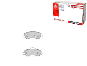 Klocki Hamulcowe Citroen C4 Cactus C-elysee Peugeo