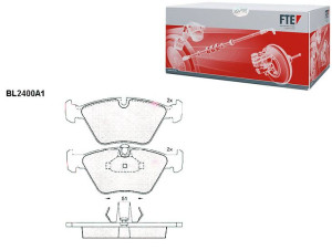 Klocki Hamulcowe Bmw 5 E39 20.3mm Wva21677 Kpl Fte