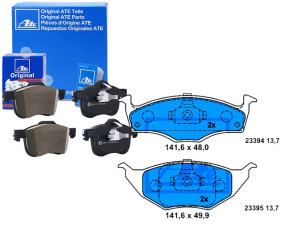 Klocki Hamulcowe Vw Lupo 1.2d 07.99-07.05 Ate