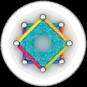 GEOMAG - Ekologiczny 22 szt. Brokatu