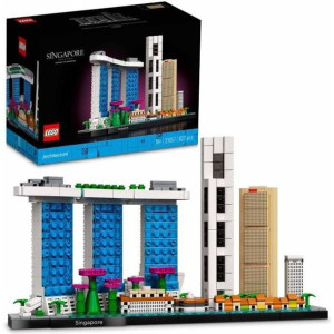 LEGO 21057 Singapur Architektura, rekodzielo dla doroslych