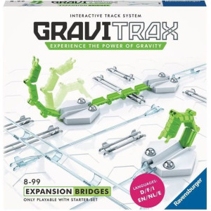 RAVENSBURGER - Zestaw przedluzajacy GraviTrax Bridges / Pont et Rails