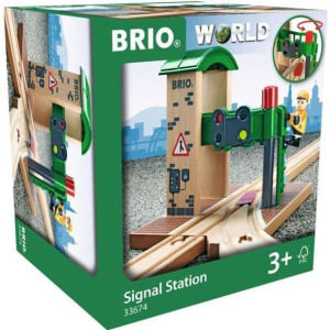 BRIO World - 33674 - Stacja kontroli i polecen