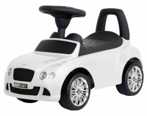 Jeździk dla dziecka pchacz chodzik BENTLEY - biały