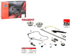 Zestaw Łańcucha Rozrządu Alfa Fiat 159 2,2 Jts (05