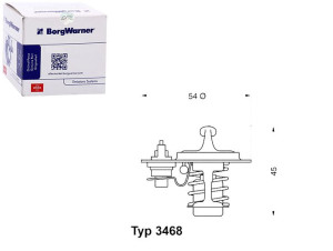 Termostat Opel 88c 1,7tds 92- Kia 2,0td Mazda 626