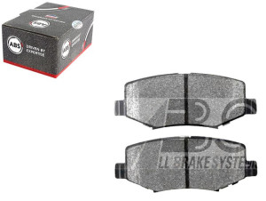 Klocki Hamulcowe Jeep Wrangler 06-12 Tył A.b.s.
