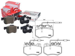 Klocki Hamulcowe Citroen C15 86-05 Brembo