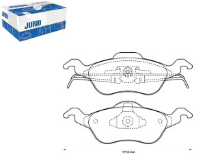 Klocki Hamulcowe P Focus 1.4-2.0 98- Jurid