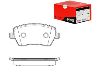 Klocki Hamulcowe Remsa 410604775r 43022tl0g50 4106
