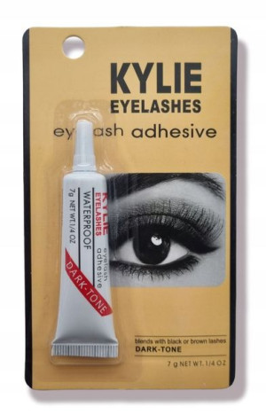 KYLIE Klej do rzęs CIEMNY CZARNY tubka 7g