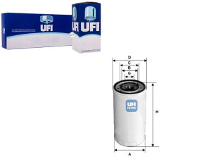 Filtr Oleju Iveco Eurocargo 120e 260e Ufi