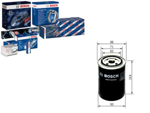 Filtr Oleju Ford 2,5td Scorpio Bosch