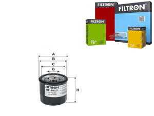 Filtr Oleju Mazda 3 1.5-2.0 13- Filtron