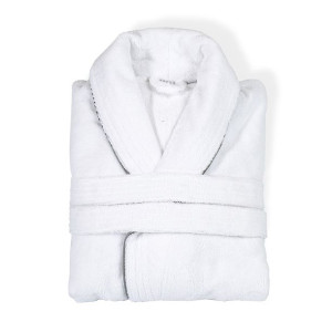 Bawełniany szlafrok hotelowy frotte