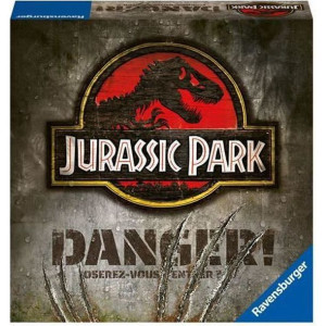 Wielokolorowa gra planszowa Ravensburger Jurassic Park Danger