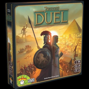 ASMODEE - 7 Wonders Duel - samodzielna gra dla 2 graczy - gra planszowa