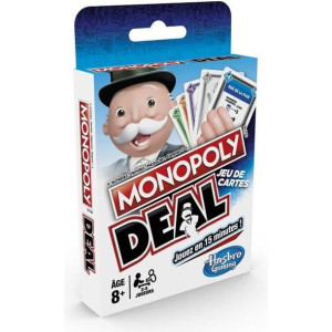 MONOPOLY - Deal - gra podróznicza, wersja francuska