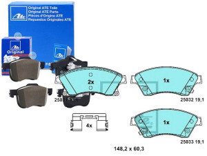 Klocki Hamulcowe Ceramiczne Chevrolet Aveo Cruze O