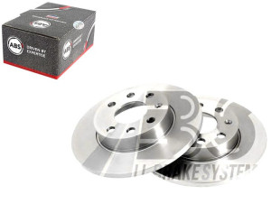 Tarcze Hamulcowe 2szt Opel Corsa C 00-06 A.b.s.