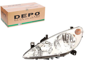 Reflektor Peugeot 307 H1 H7 00-09 Le Depo