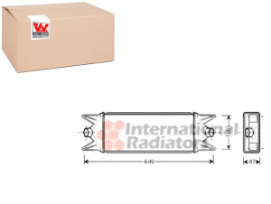Intercooler Iveco Van Wezel