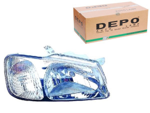 Reflektor (h4 Elektryczny Kolor Wkładu: Chromowany