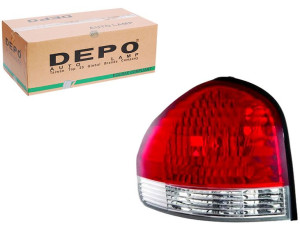 Lampa (na Żarówki Kolor Szkła Czerwony) Hyundai Sa