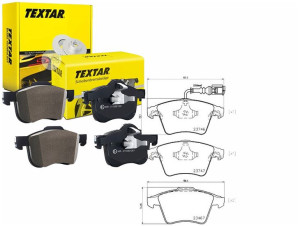 Klocki Hamulcowe Vw Przód T5 03- 16 Textar