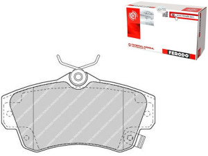 Klocki Hamulcowe Chrysler Pt Cruiser 1.6-2.4 06.00