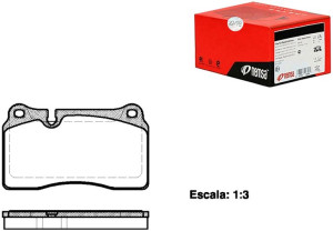 Klocki Hamulcowe Remsa 8j0698151d 8j0698151g 8j069