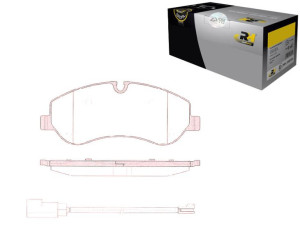 Klocki Hamulcowe Przód Ford Transit Custom 12> Roa
