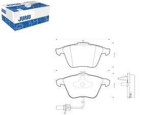 Klocki Hamulcowe Ceramiczne Audi A6 Allroad 1.8-4.