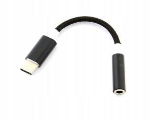 Adapter Kabel Usb-c Do Gniazda Słuchawek Jack 3,5