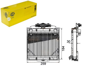 Chłodnica Oleju Automat [hella]