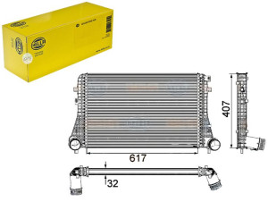Intercooler Hella 3c0145805an 3c0145805am 3c014580