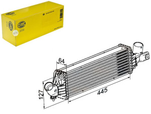 Intercooler Chłodnica Powietrza Doładowującego [hella]