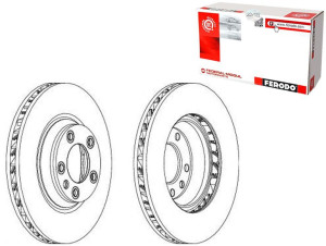 Tarcze Hamulcowe 2szt. Audi Q7 Porsche Cayenne Pan