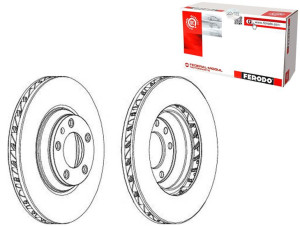 Tarcze Hamulcowe 2szt. Audi Q7 Porsche Cayenne Pan