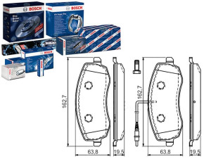 Klocki Hamulcowe Citroen C8 Fiat Ulysse Lancia Phe